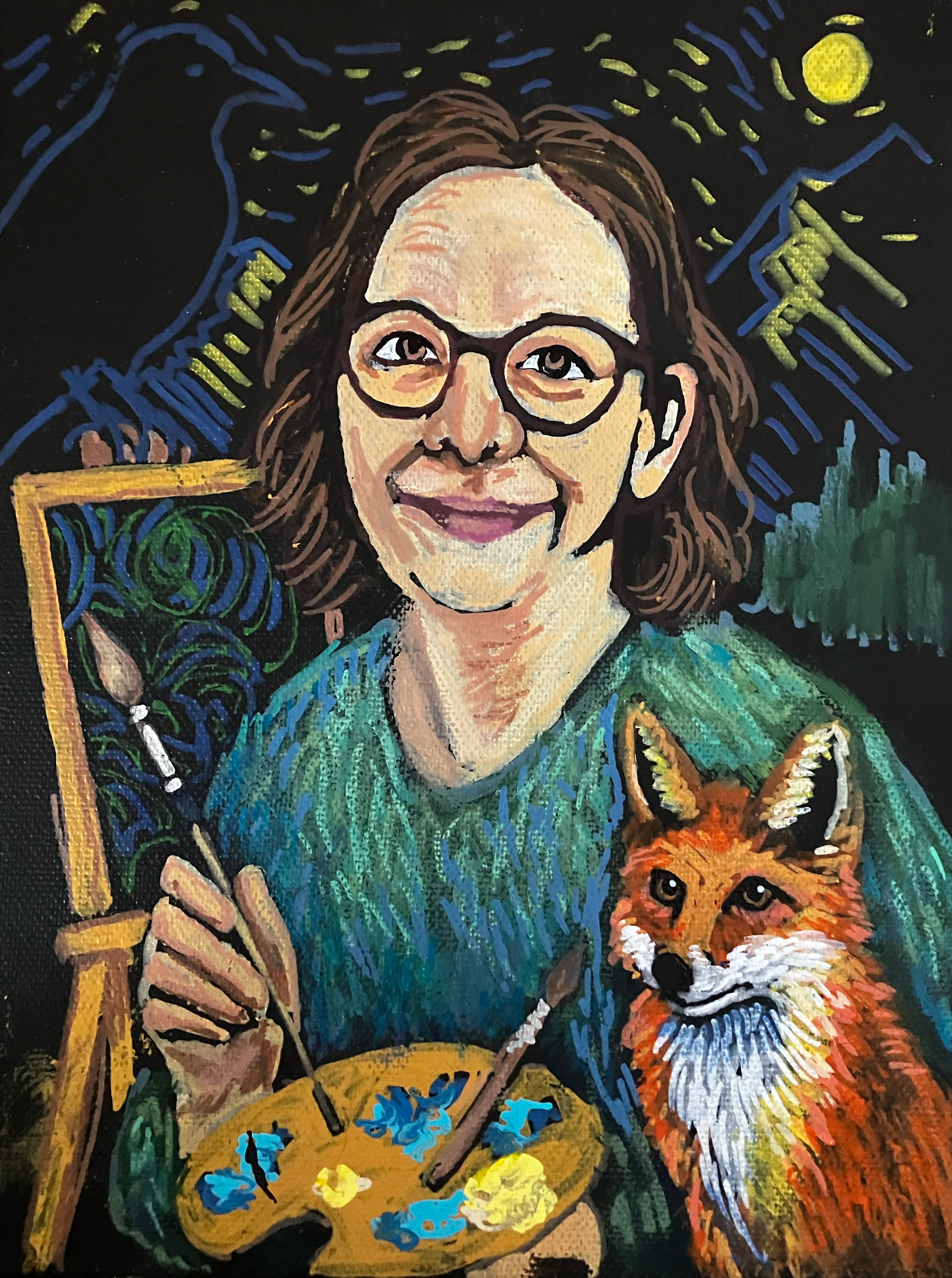 Teal Matrix - Artist